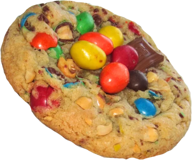 Peanut M&M cookie
